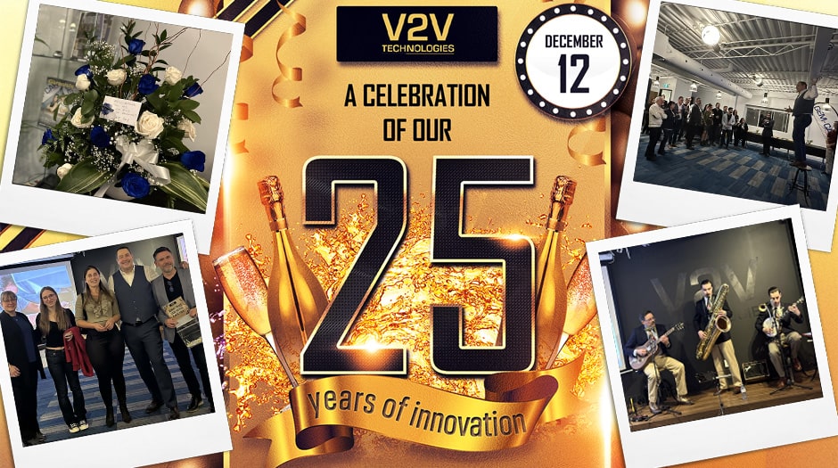 A memorable evening to celebrate 25 years of success with V2V Technologies